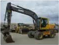 Экскаватор колесный Volvo EW180B